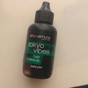 shu uemura hair makeup - “aoba green”